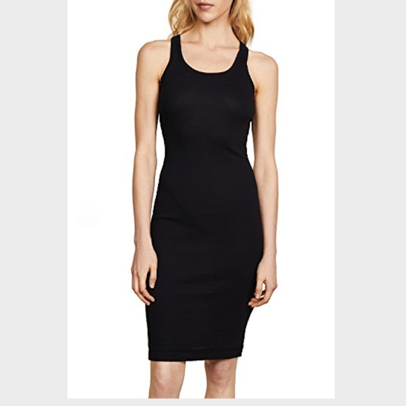 Dresses & Skirts - Black Beater Body Con Dress